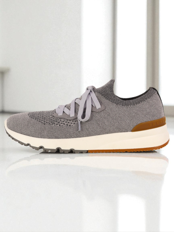Brunello Cucinelli Lace-Up Sneakers