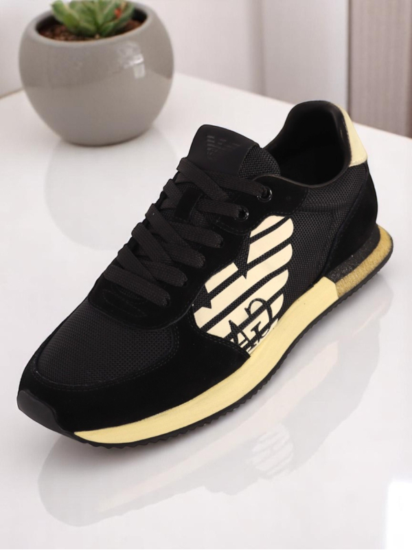 Emporio Armani Navy Sneakers