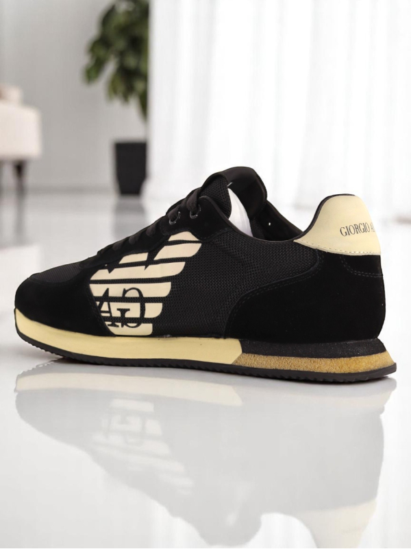 Emporio Armani Navy Sneakers