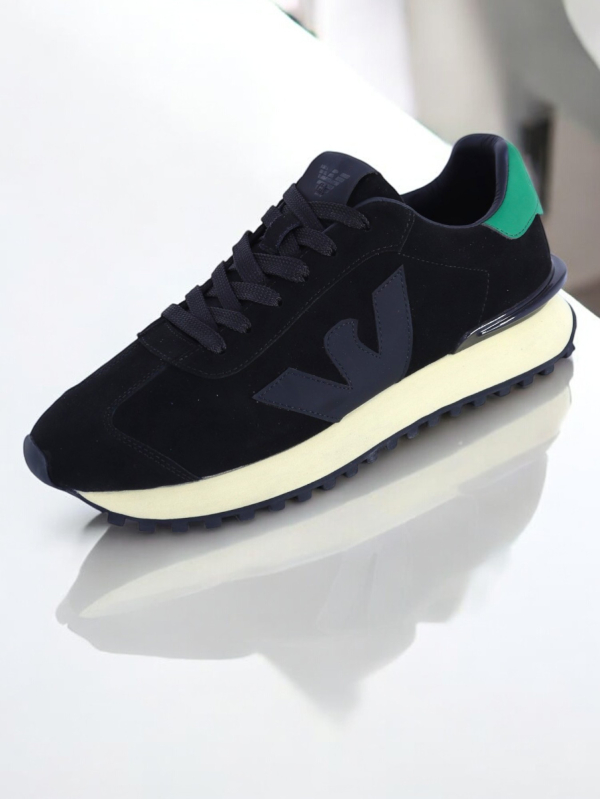 Emporio Armani Navy Sneakers