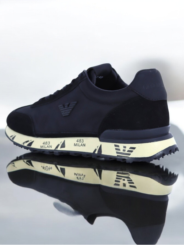 Emporio Armani Navy Sneakers