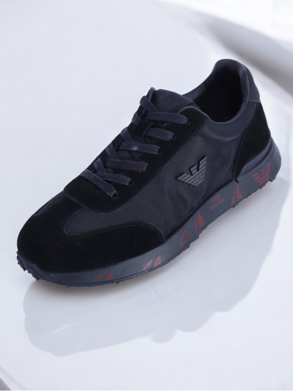 Emporio Armani Navy Sneakers