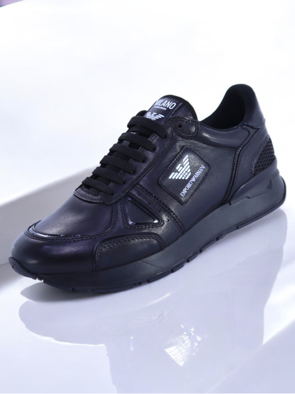 Emporio Armani Navy Sneakers