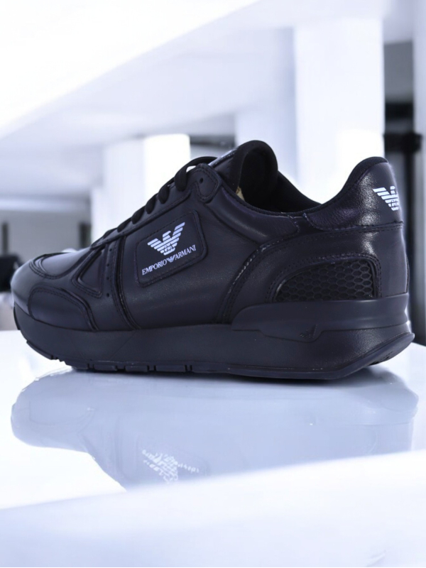 Emporio Armani Navy Sneakers