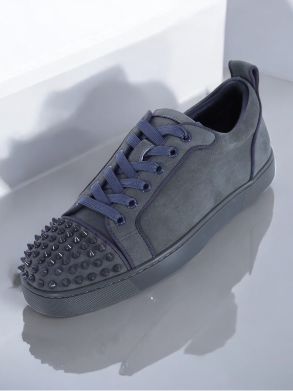 Christian Louboutin Louis Junior Spikes Smoky